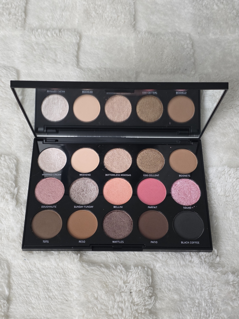 MORPHE COSMETICS 15B BRUNCH BABE PRESSED POWDER EYESHADOW PALETTE NWOB